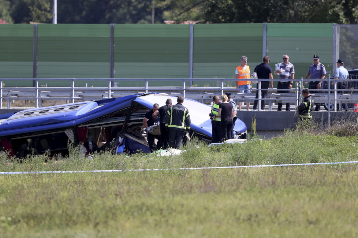 Tragiczny wypadek polskiego autokaru w Chorwacji