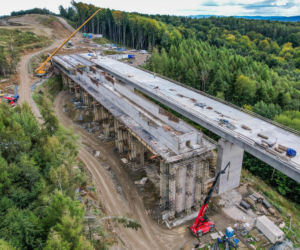 Budowa drogi S19 i najwyższej estakady w Polsce
