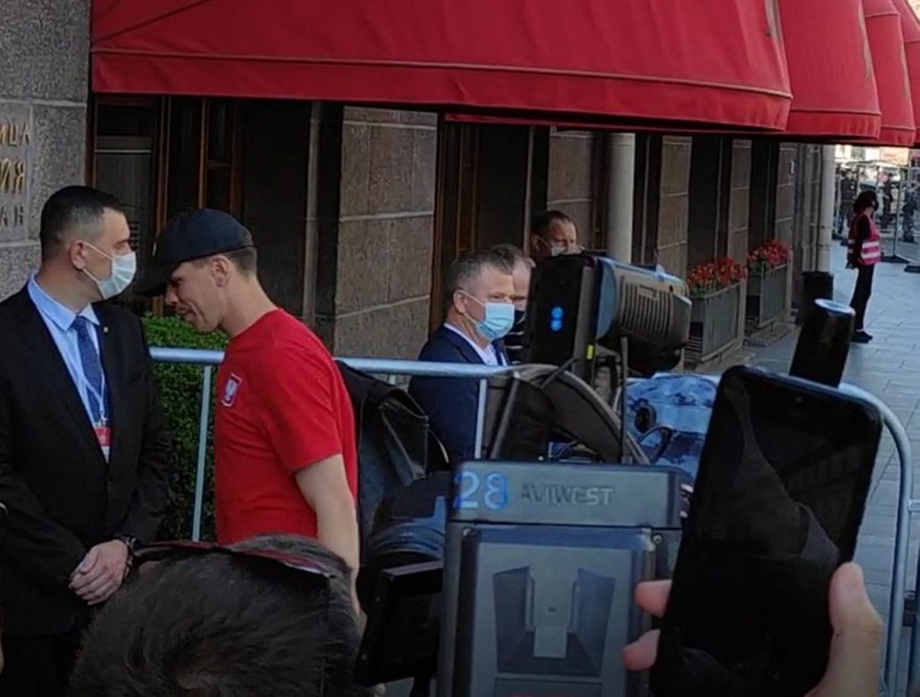 Reprezentacja Polski zameldowała się w hotelu w Petersburgu 