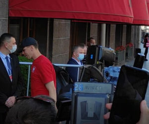 Reprezentacja Polski zameldowała się w hotelu w Petersburgu 