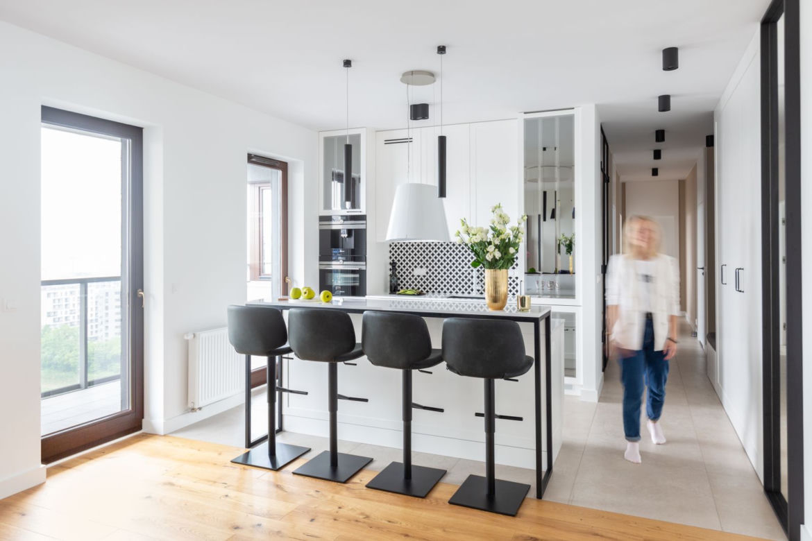 Apartament na warszawskiej Woli