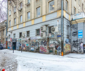 Graffiti w centrum Warszawy w 2026 r.