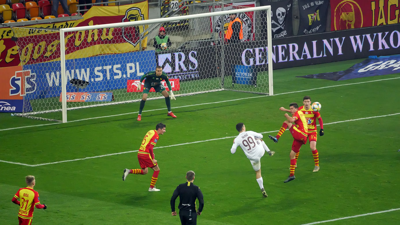 Jagiellonia Białystok - Zagłębie Lubin 0-1   data:2019-12-07