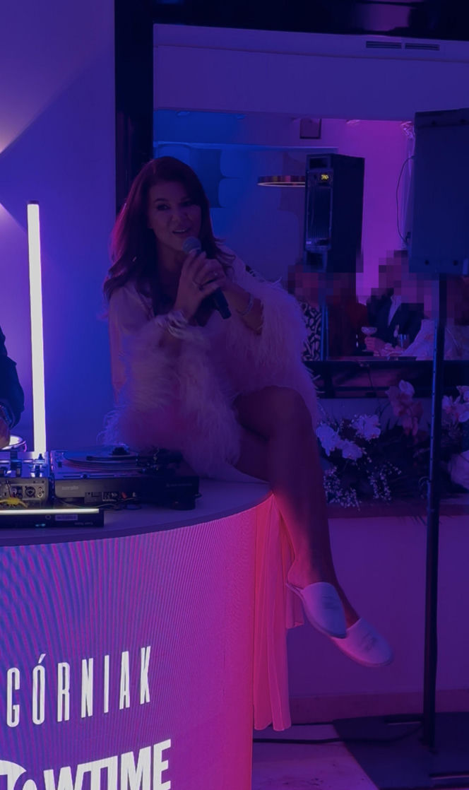 Edyta Górniak tańczyła w szlafroku i kapciach