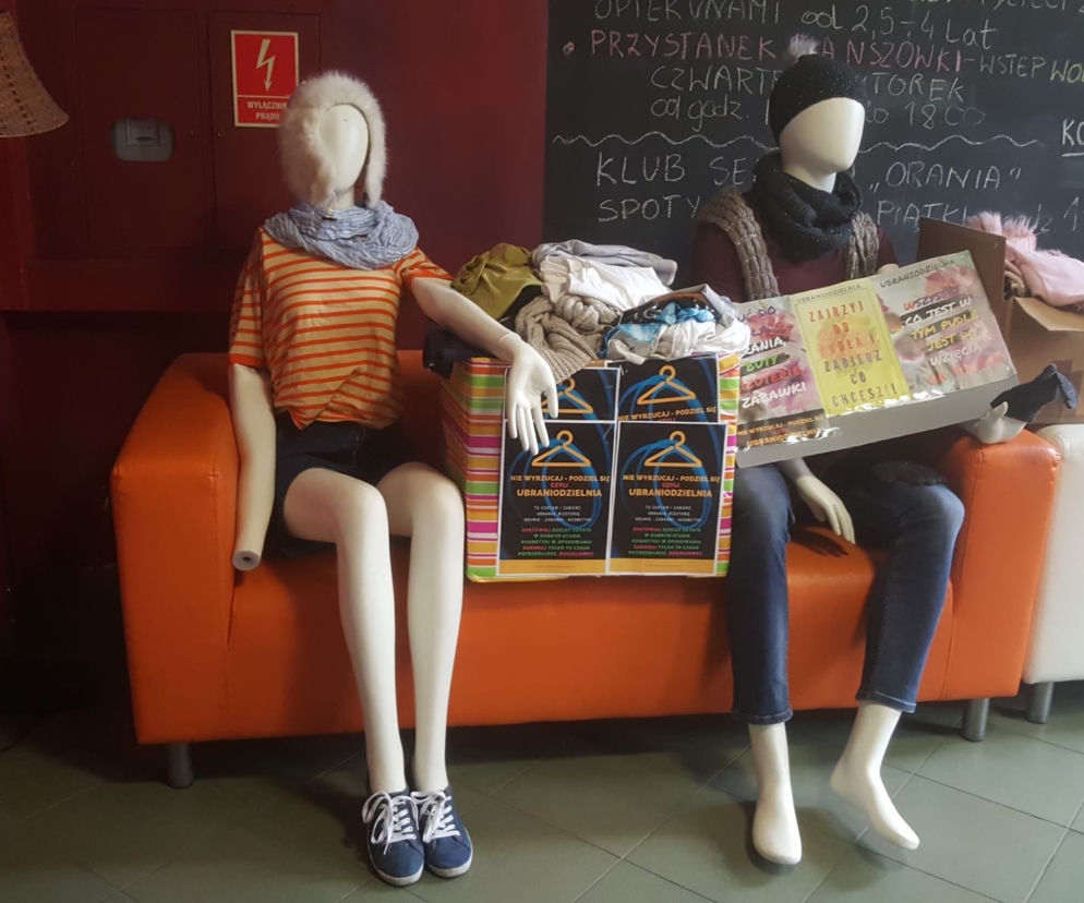 Ubraniodzielnia w Stacji Orunia.