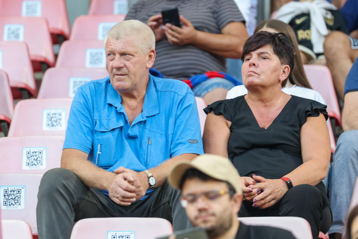 Kibice na meczu Piast Gliwice - Ruch Chorzów