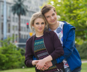 Na Wspólnej, odcinek 2531, Anastazja (Karolina Bacia), Tomek (Krzysztof Chordorowski)