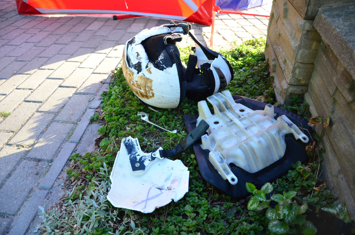 Wypadek motocyklisty w Olkuszu