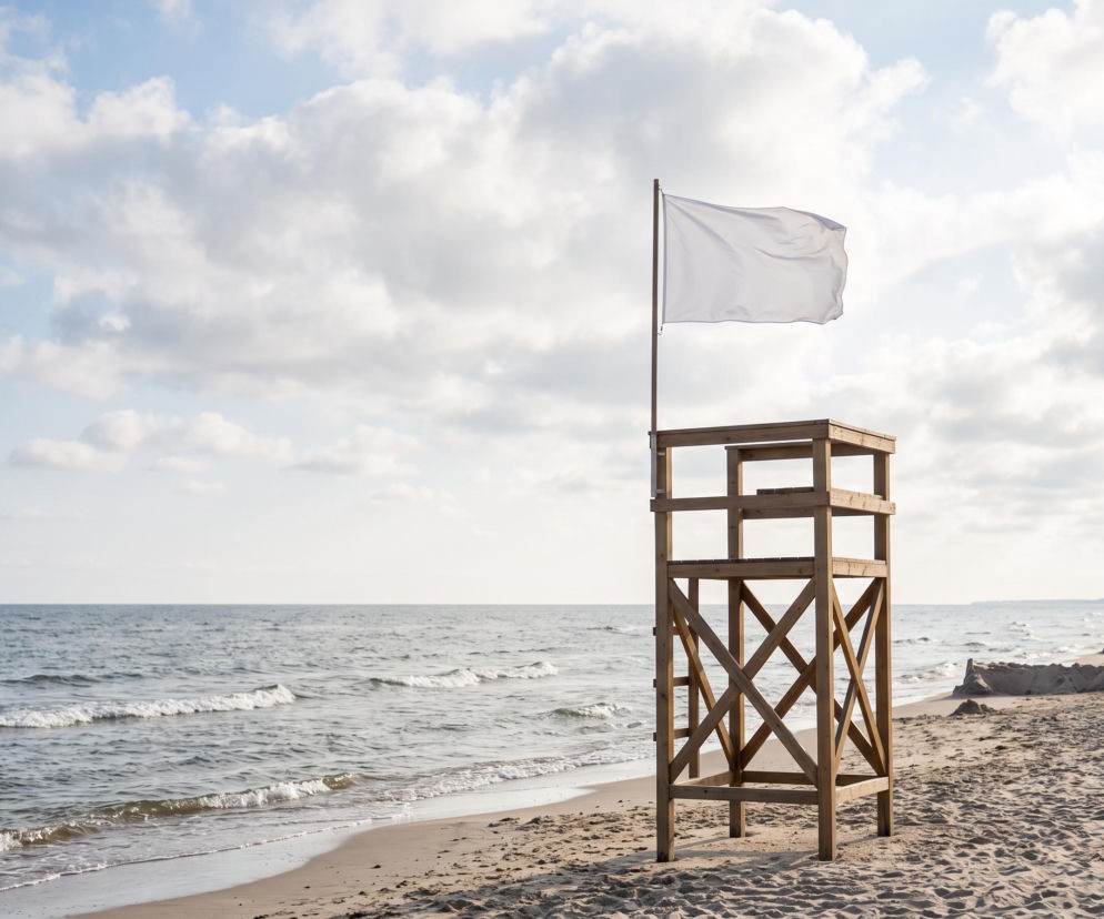 Sinice Stegna. Czy w Stegnie można się kąpać 28.07? Flaga, warunki pogodowe