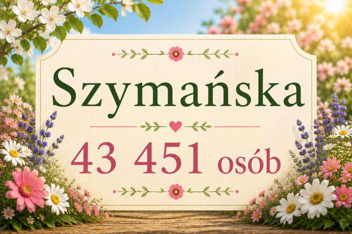 To najpopularniejsze żeńskie nazwiska w Polsce