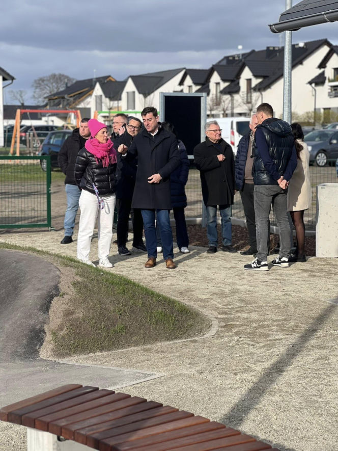 Pumptrack w Bojanoparku w Lesznie otwarty. Zobaczcie jak wygląda nowa atrakcja