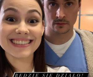 Na dobre i na złe. Blanka (Pola Gonciarz), Krzysztof Radwan (Mateusz Damięcki)