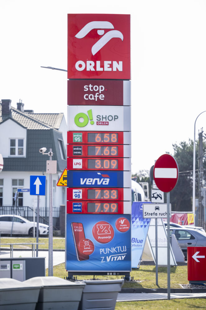 Ceny na stacjach paliw (10.03.2026)