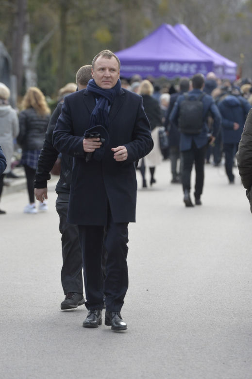 Politycy na pogrzebie Pawła Królikowskiego