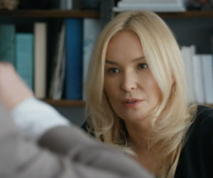 Barwy szczęścia, odcinek 3421: Bruno (Lesław Żurek), Karolina (Marta Dąbrowska)