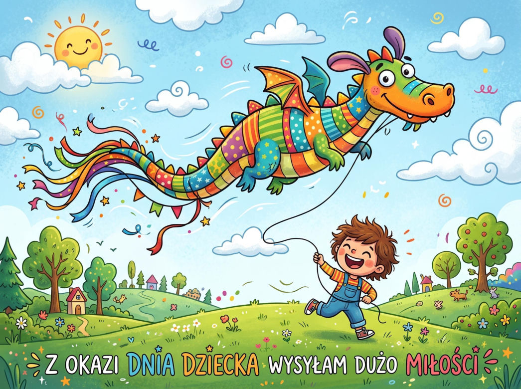 Kartka na Dzień Dziecka