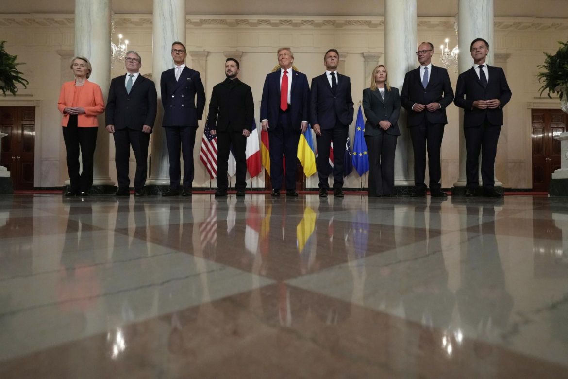 Rozmowy Trumpa z Zełenskim i liderami europejskimi w Białym Domu