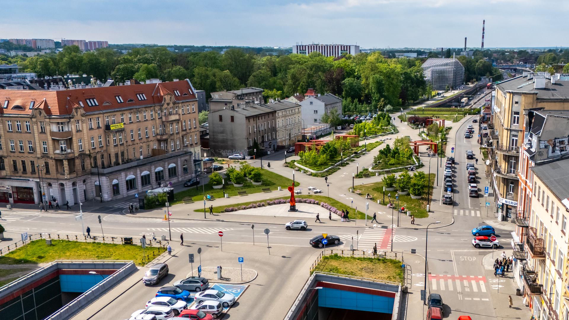Skwer Europejski, Gliwice