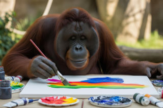Gdańska orangutanica Raja. Czego nie wiesz o jej niezwykłych pasjach?