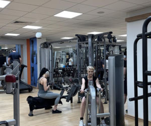 Joanna Scheuring-Wielgus na siłowni