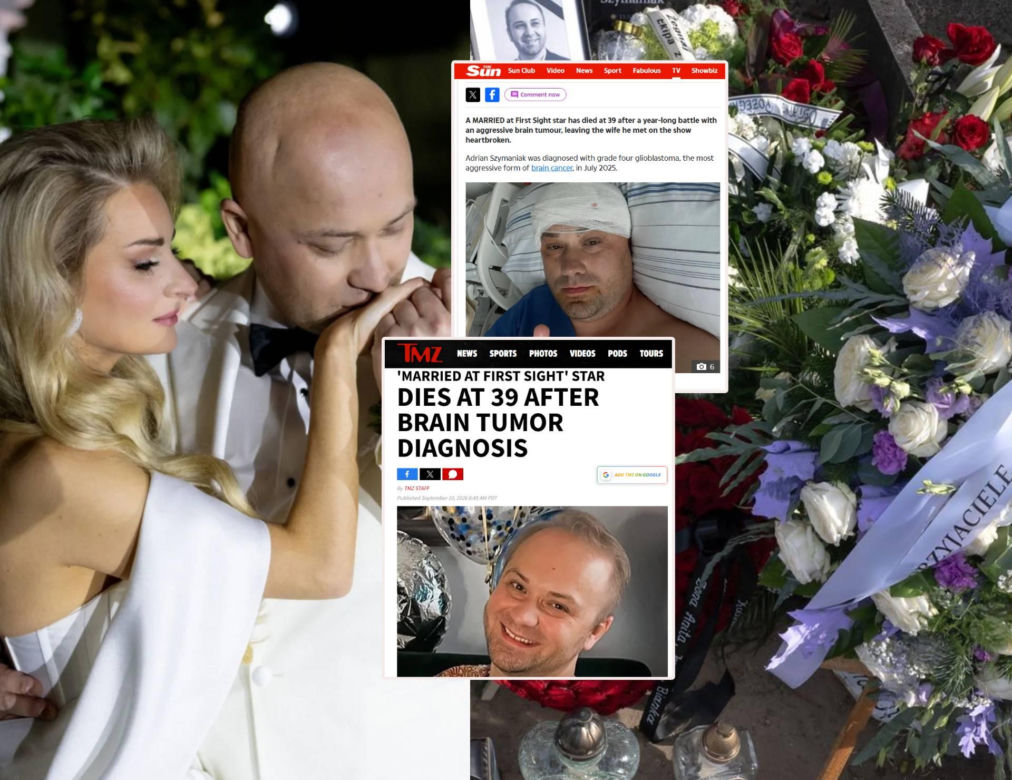Zagraniczne media donoszą o śmierci Adriana ze "Ślubu od pierwszego wejrzenia"