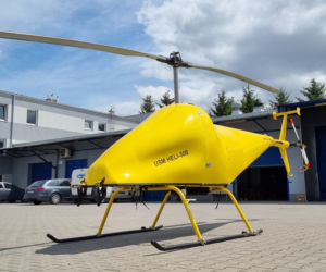 Jedyny taki dron w Europie. Do zadań specjalnych i transportu organów