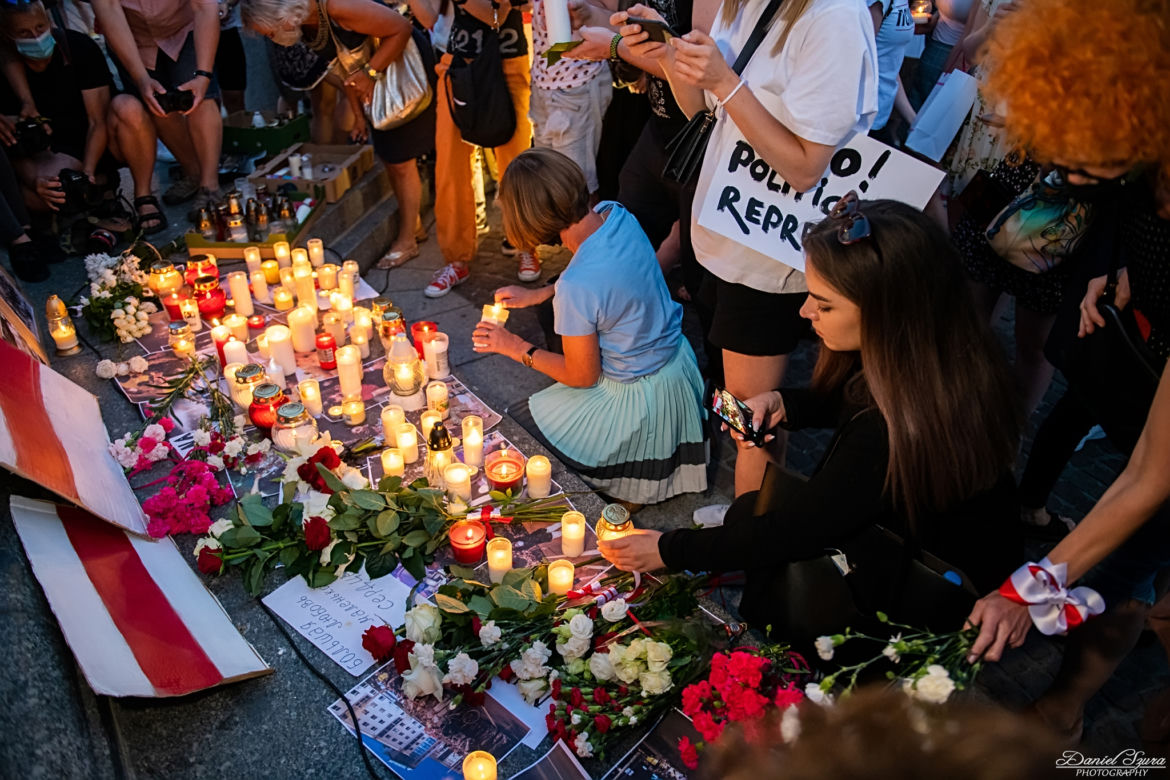 Kraków solidarny z Białorusią