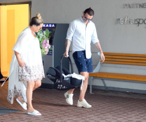 Małgorzata Rozenek-Majdan i Radek Majdan wrócili z Heniem do domu