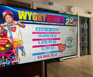 WOŚP w Łodzi. Ile wylicytowały władze miasta?