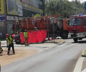 Śląskie. ŚMIERTELNY wypadek w Cieszynie. Nie żyje kobieta [ZDJĘCIA]