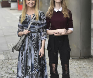Olga Borys z córką Mirą