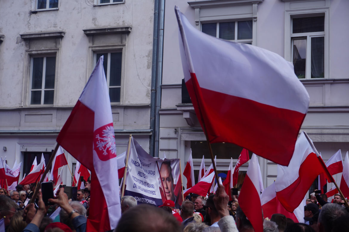 "Wielki marsz za Polską" Karola Nawrockiego 25.05.2025