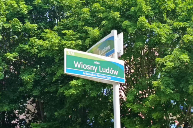 Mur między osiedlami w Szczecinie