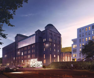 Wizualizacja hotelu Arche Olejarnia Szczecin