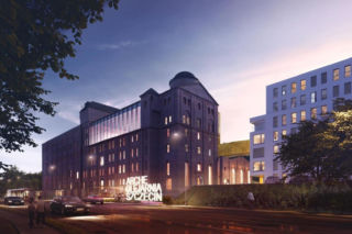 Wizualizacja hotelu Arche Olejarnia Szczecin