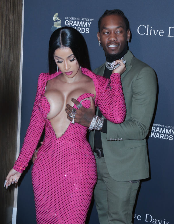 Cardi B i Offset na pre-Grammy 2020