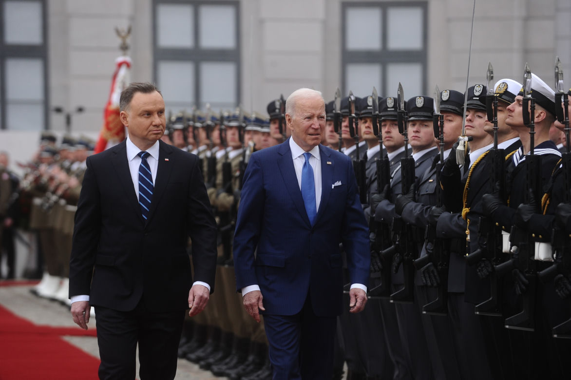Joe Biden w Pałacu Prezydenckim