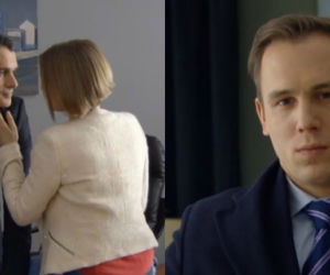 O mnie się nie martw 4 sezon. Iga (Joanna Kulig), Łukasz (Jan Wieczorkowski), Marcin (Stefan Pawłowski)