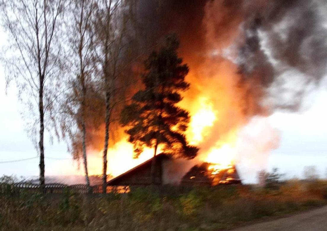 Pożar stajni w Częstochowie. Spłonęła całkowicie