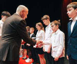 Najzdolniejsi uczniowie odebrali stypendia Prezydenta Miasta Siedlce