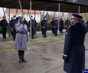Nowi policjanci na Warmii i Mazurach. Ślubowało 45 funkcjonariuszy [ZDJĘCIA]
