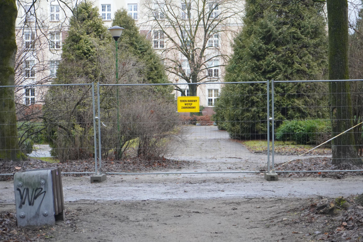 Remont Parku Planty w Białymstoku