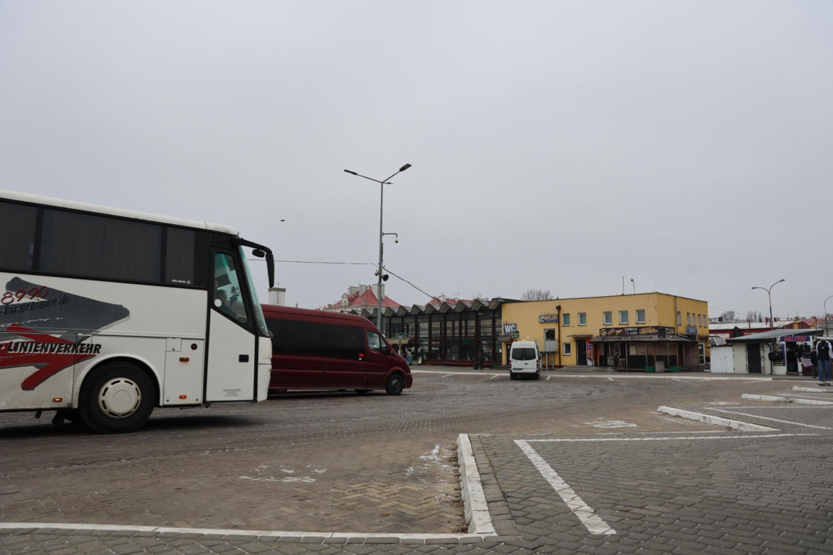 „Stary” dworzec PKS przy al. Tysiąclecia w Lublinie