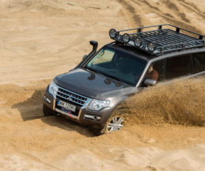 Mitsubishi Pajero lifting 2015