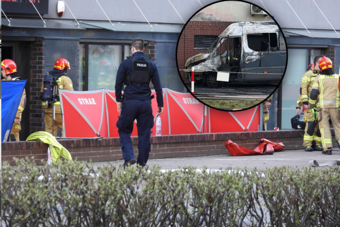 Cztery osoby nie żyją. Makabryczny pożar w Warszawie. Spłonęło auto i strzelnica