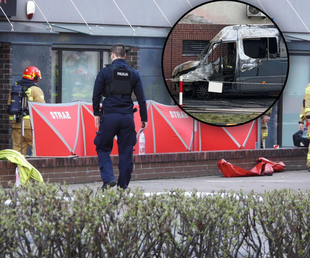 Koszmarny pożar w Warszawie. Cztery osoby nie żyją. Żywioł strawił strzelnicę i samochós