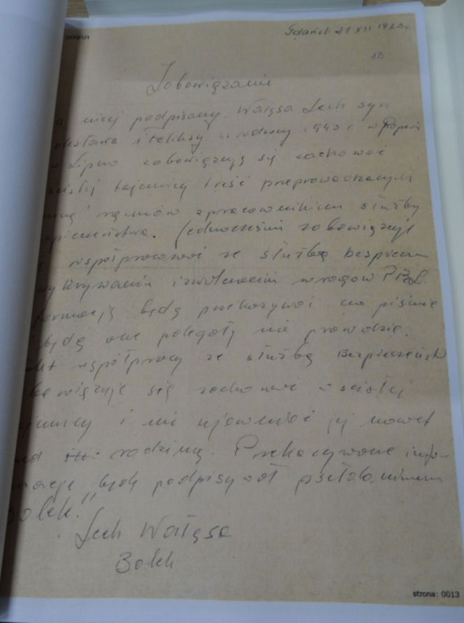 TECZKA TW "BOLEK".