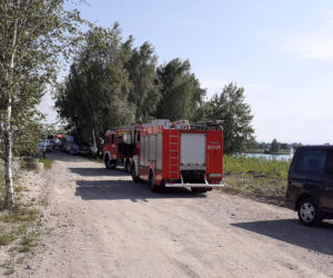 Dramatyczne chwile nad zalewem w Kryspinowie