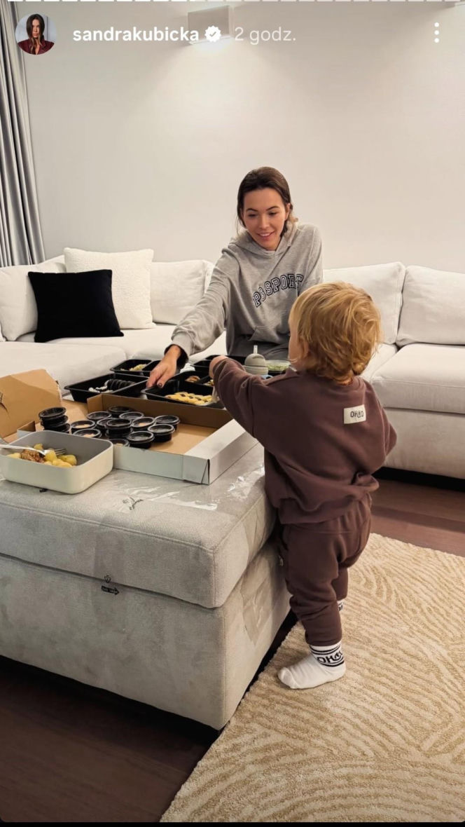 Aleksander Milwiw-Baron już świętował urodziny. Taką niespodziankę przygotowała dla niego Sandra z Leosiem