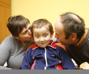 Tomek wrócił do domu na święta